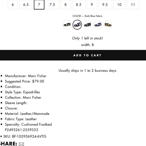 Marc Fisher Nalan black espadrille sandals - Picture 12 of 13